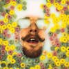A person around his flowers